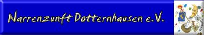 Abbildung: Banner des Narrenverein Dotternhausen zum Download